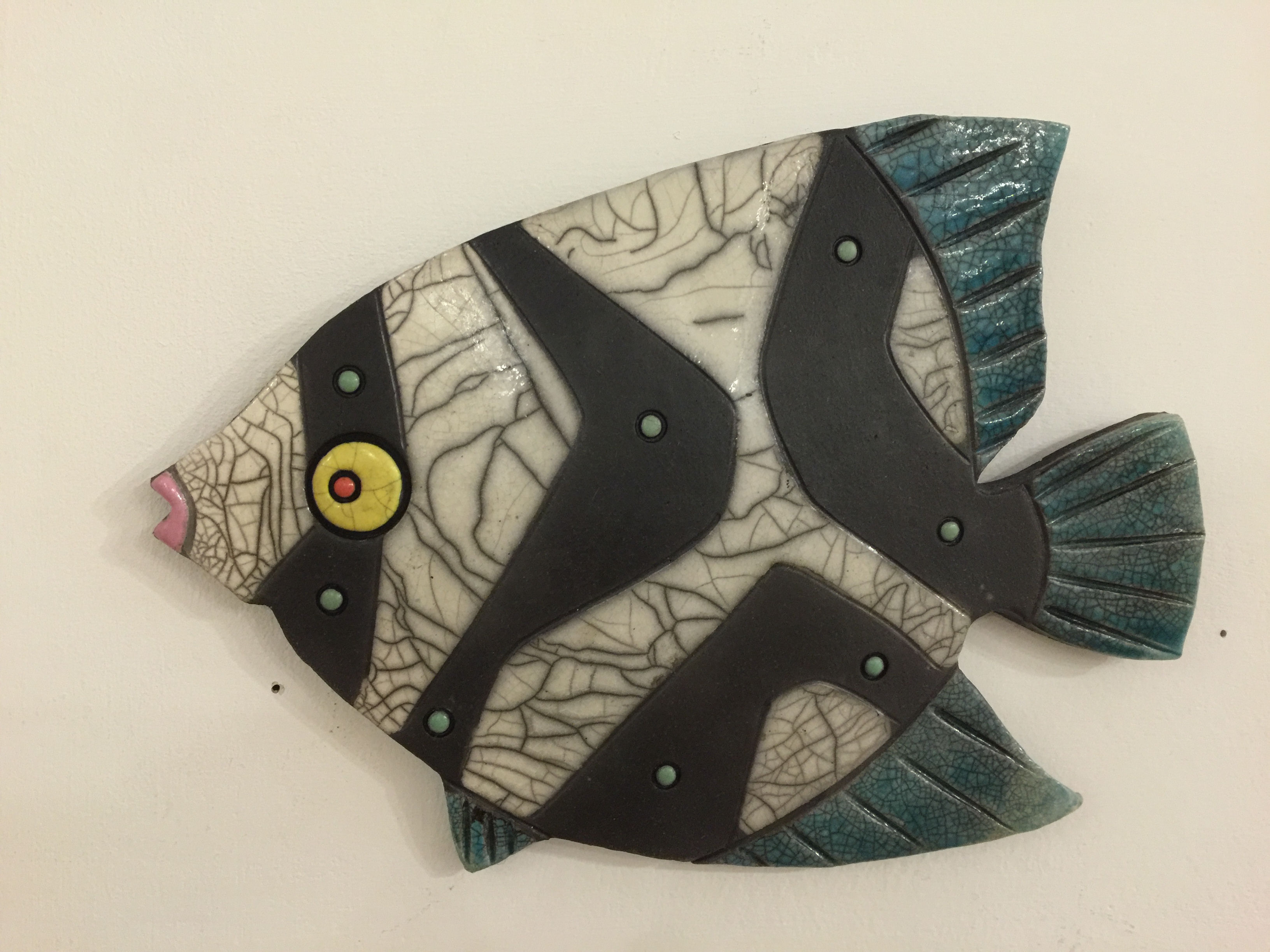 'Black and White Fish I' by artist Julian Smith